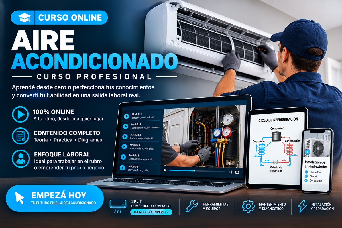 Curso Profesional de Aire Acondicionado
